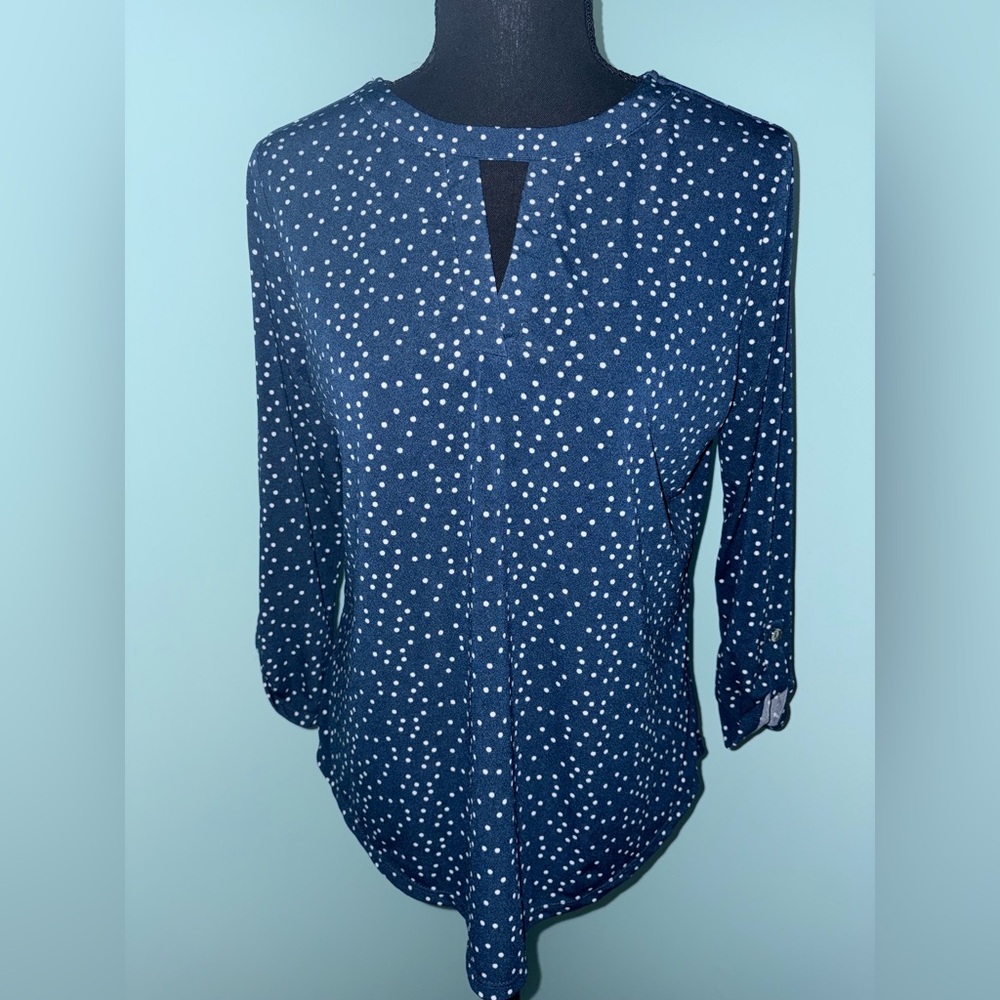 💙Cure. Polka Dot Blouse